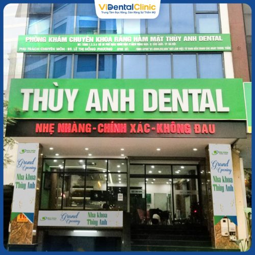 Địa chỉ chụp X-quang răng ở Hà Nội - Nha khoa Thùy Anh