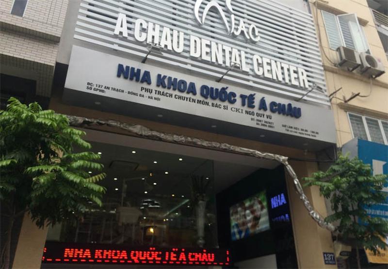 Nha khoa Quốc tế Á Châu là địa chỉ tẩy trắng tại Hà Nội uy tín