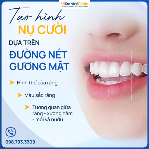 Tái tạo nụ cười dựa trên đường nét gương mặt.