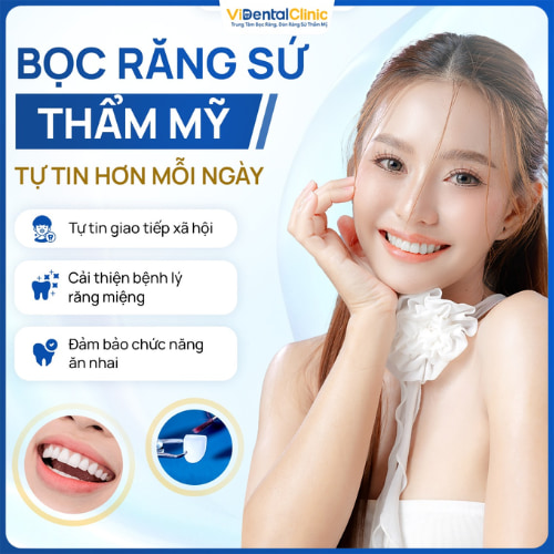 Bọc răng sứ - xu hướng làm đẹp được nhiều người ưa chuộng.