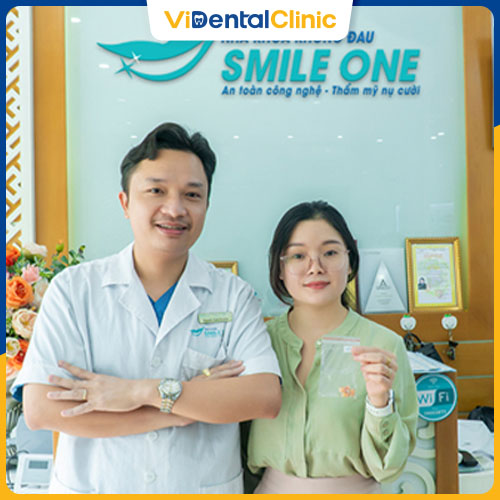 Nha khoa Smile One là địa chỉ uy tín bọc răng sứ tại quận Thanh Xuân