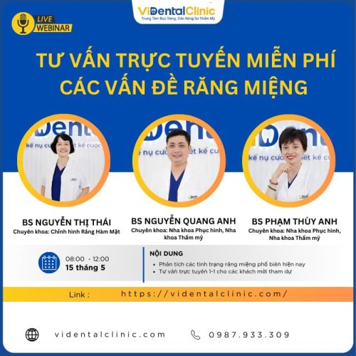 Sự kiện được đồng hành bởi đội ngũ chuyên gia nha khoa tại ViDental Clinic 