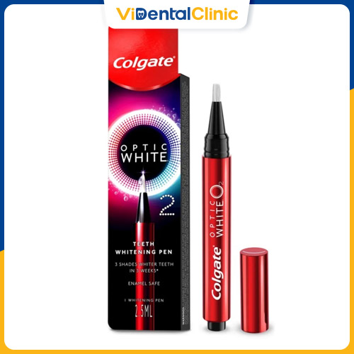 Bút tẩy trắng răng Colgate Optic White O2