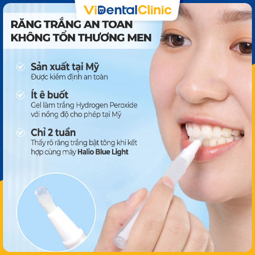 Halio Teeth Whitening Pen có nhiều ưu điểm nổi bật