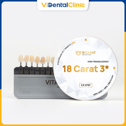 Răng sứ Carat 3* là dòng răng toàn sứ cao cấp được sản xuất bởi công nghệ CAD/CAM hiện đại