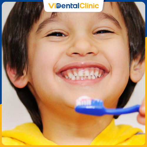 Đánh răng nhẹ nhàng 2-3 lần mỗi ngày với bàn chải mềm